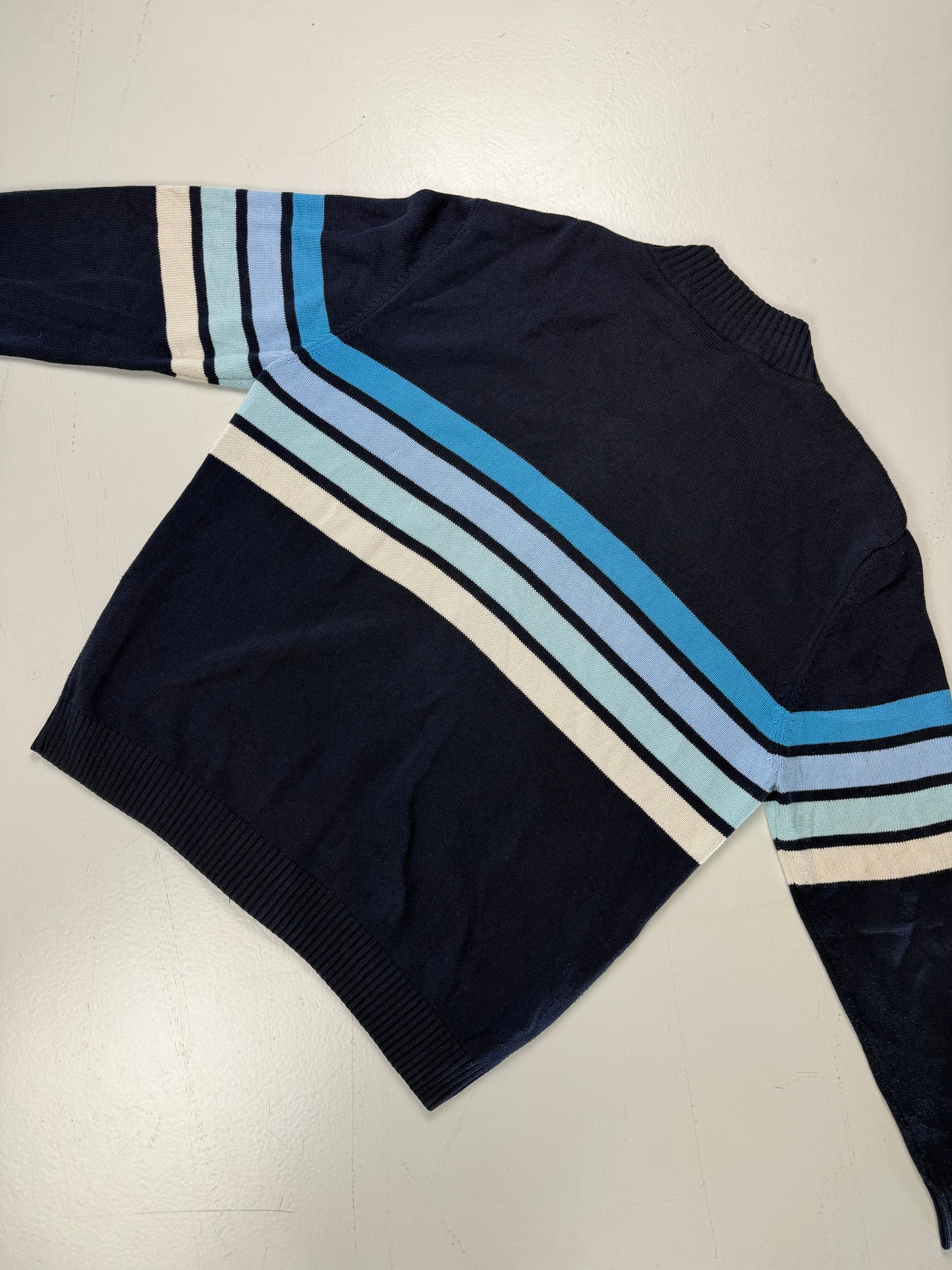 VINTAGE LACOSTE STRICKJACKE | XL