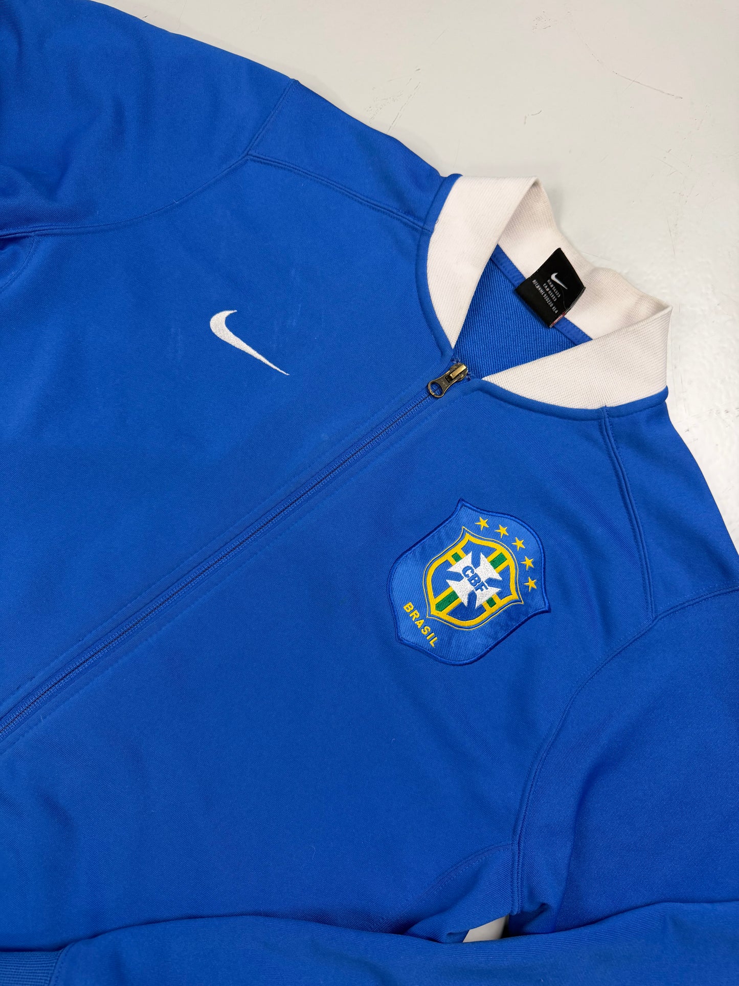 Vintage Nike Brasil Trainingsjacke | L