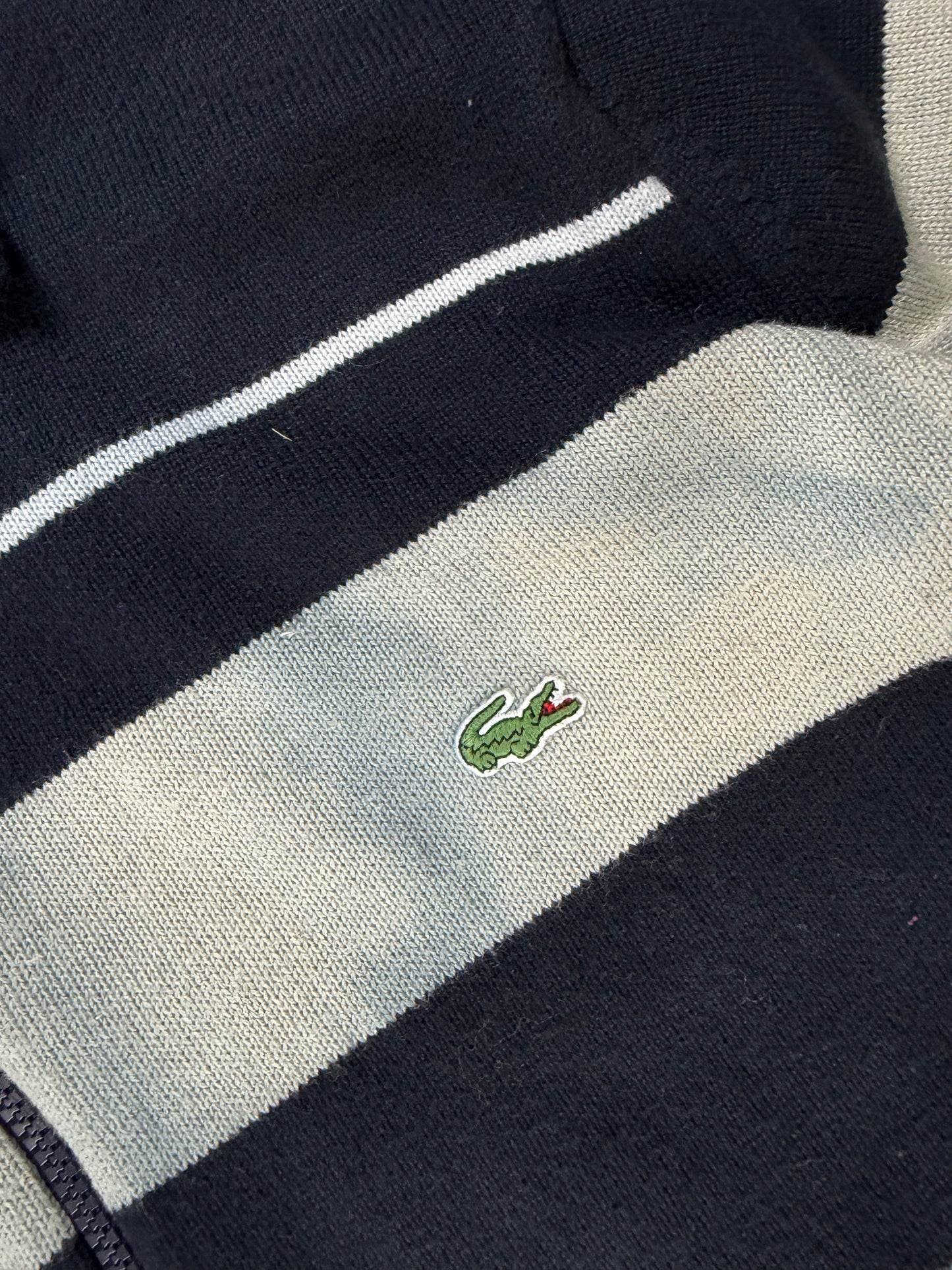 Vintage Lacoste Strickjacke | S