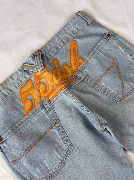 Vintage Diesel Y2K Damen Jeans | S