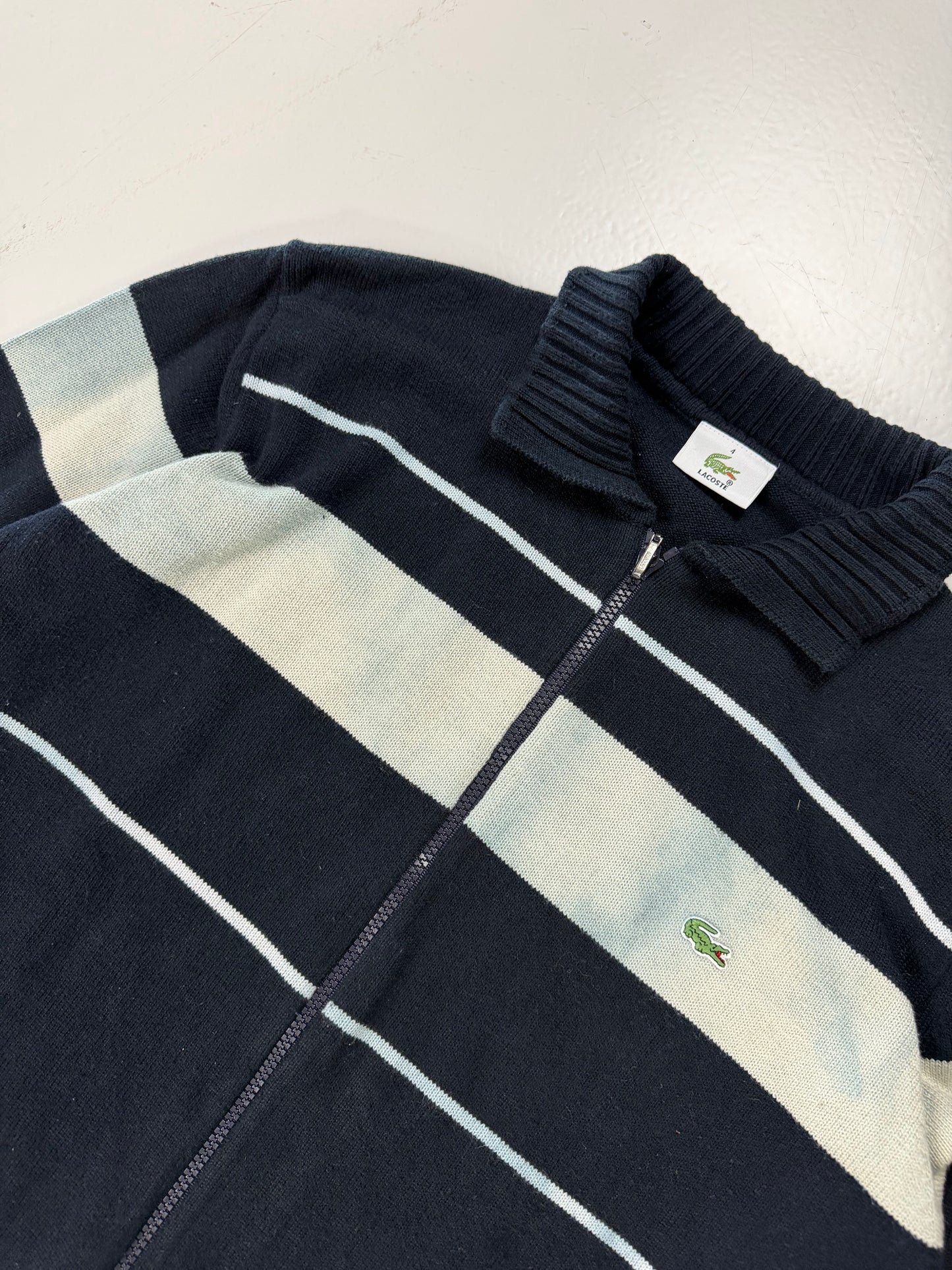 Vintage Lacoste Strickjacke | S