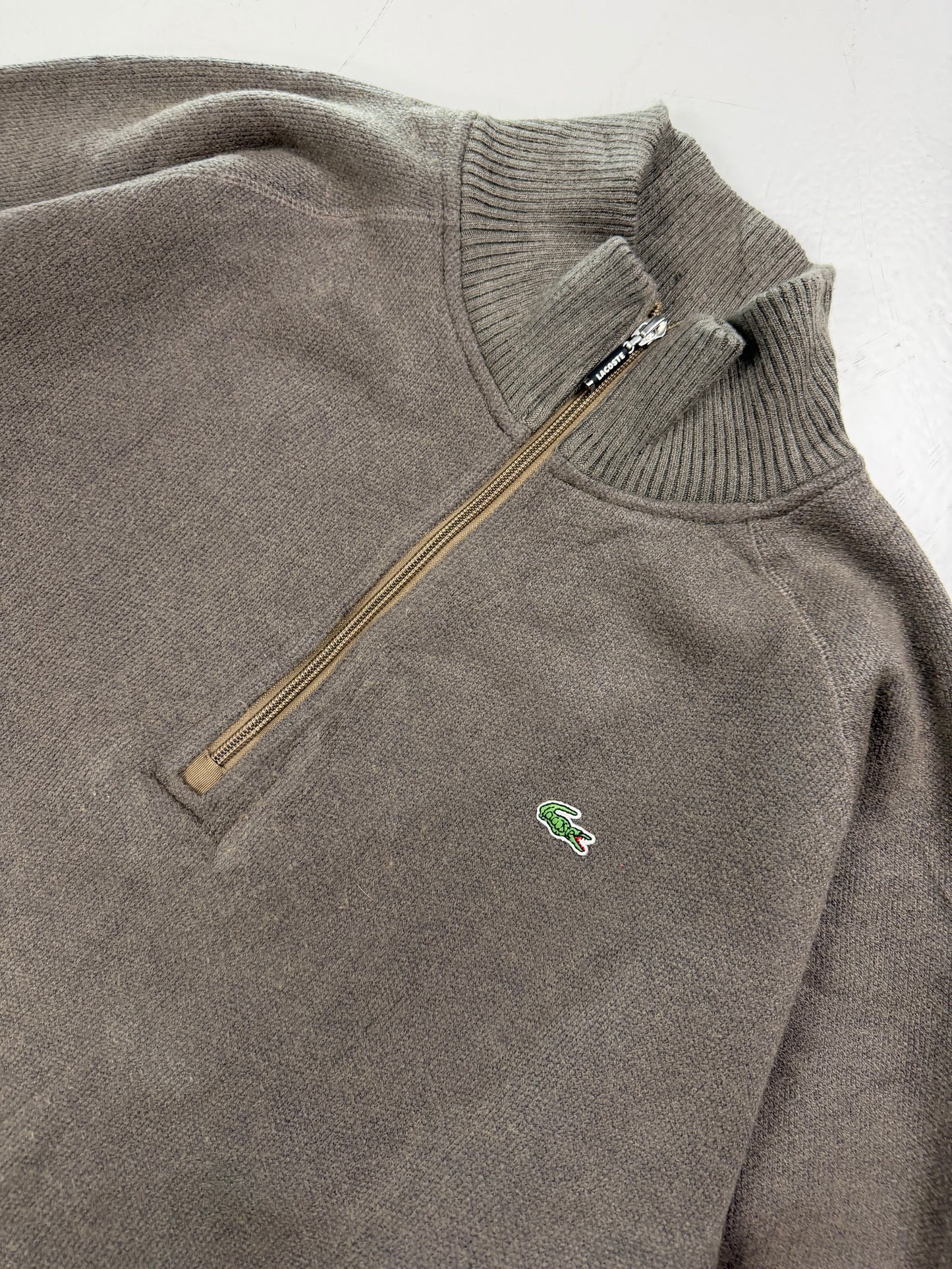 Vintage Half-Zip Lacoste Sweater | M/L