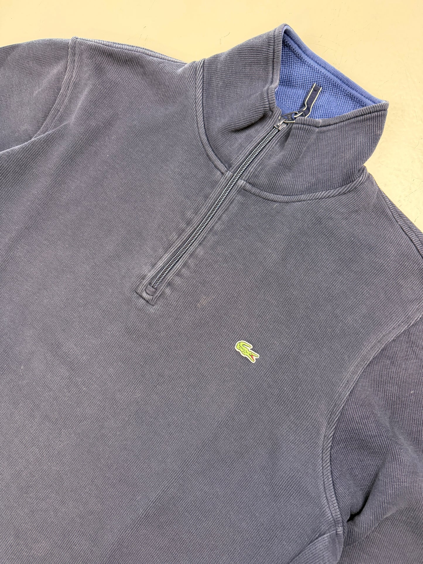 Vintage Lacoste Half-Zip Sweater | L