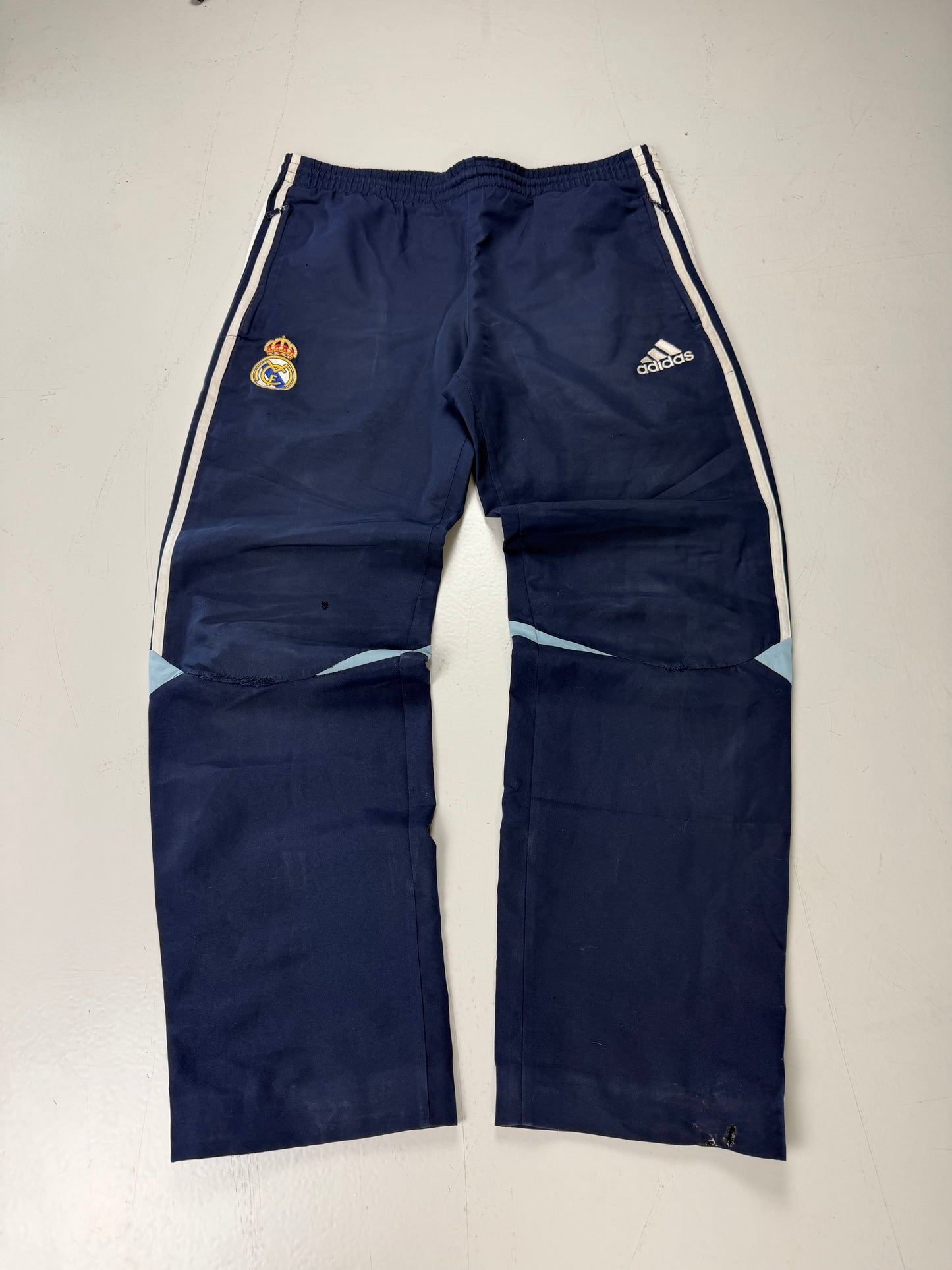 Vintage Adidas Real Madrid Trackpants | M | Grade B